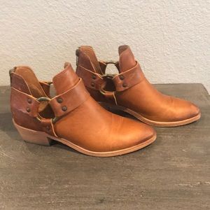 Frye’s Ray Harness ankle bootie